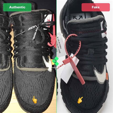 off white presto black authentication